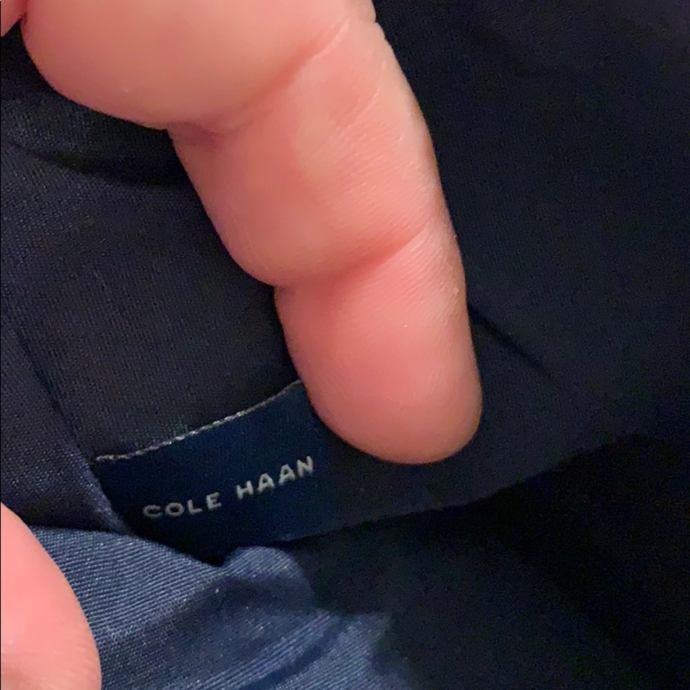 Cole Haan Leather Zipper Bag - Picture 8 of 9